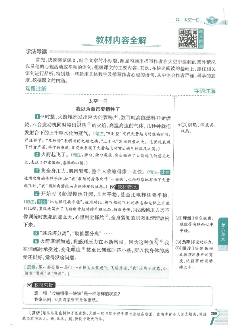 2025版《初中教材全解》语文七下_新人教版七下语文学习资料包_13.配套教辅练习