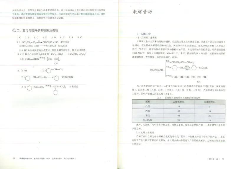 选择性必修3_高化_2025春-人教版高中化学_新版化学