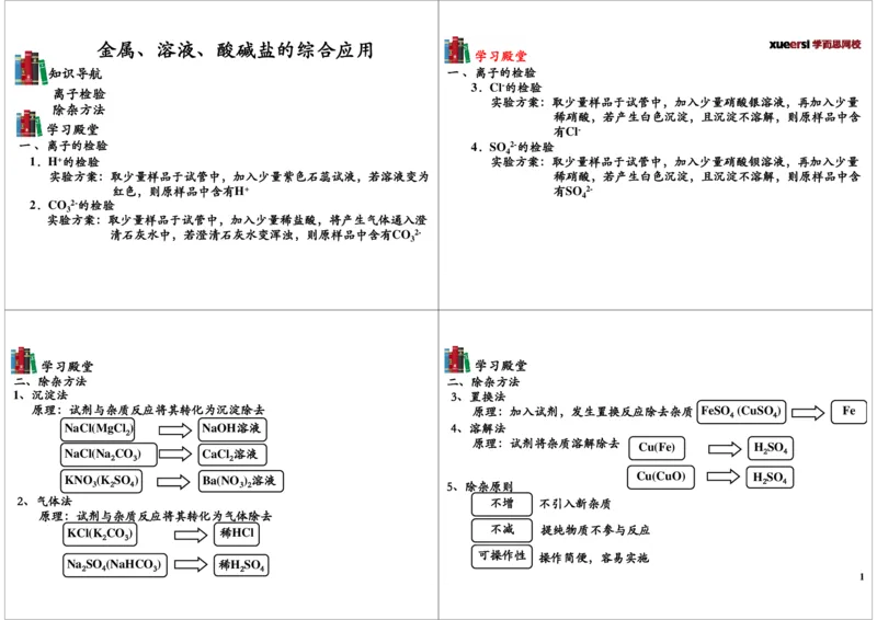 金属、溶液、酸碱盐的综合应用_初中化学_01.人教版初中化学_02.初中化学教学视频_2.初中化学--教学视频--带讲义_初三化学年卡55讲_[第10讲]金属、溶液、酸碱盐的综合应用