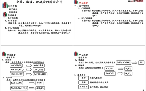 金属、溶液、酸碱盐的综合应用_初中化学_01.人教版初中化学_02.初中化学教学视频_2.初中化学--教学视频--带讲义_初三化学年卡55讲_[第10讲]金属、溶液、酸碱盐的综合应用