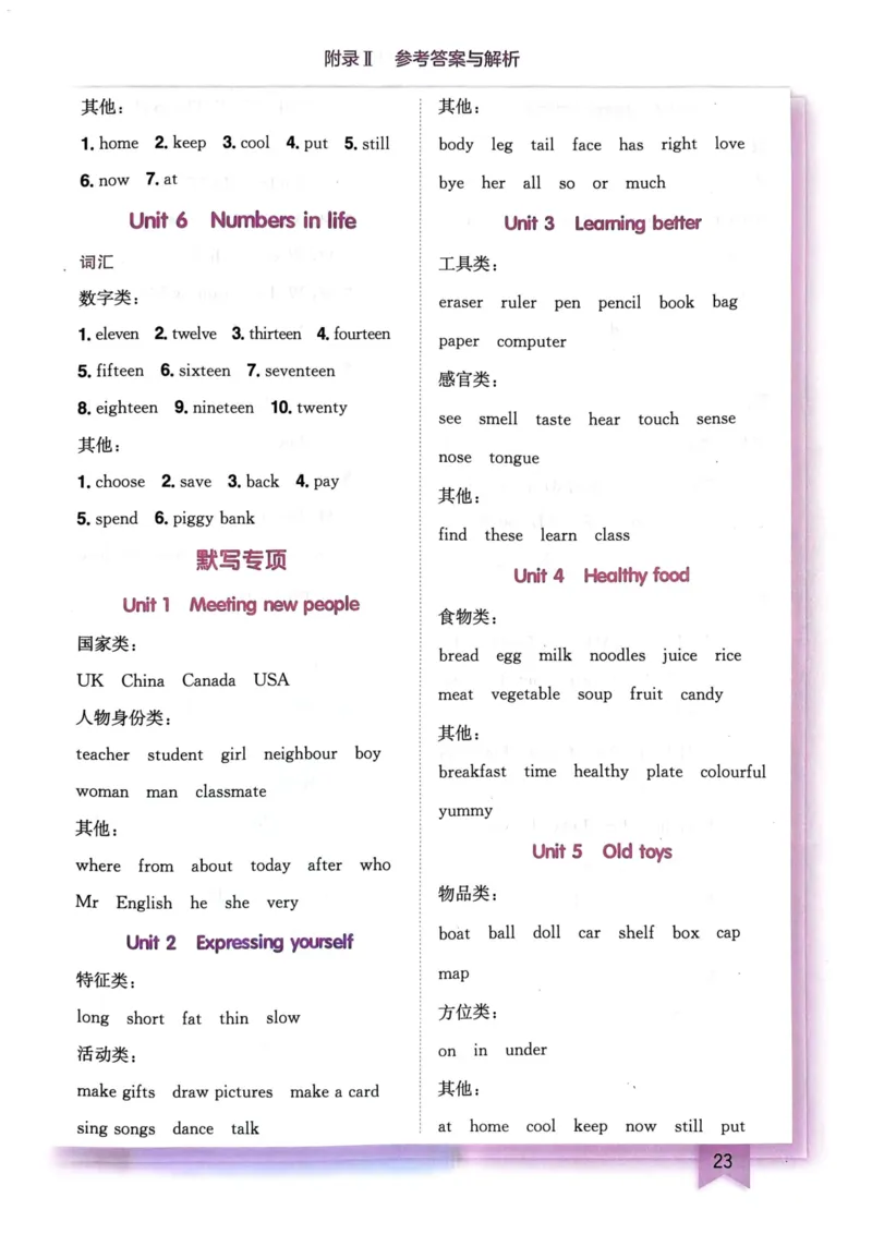 25春黄冈小状元3下英语（Pep）-答案_26春四年级上下册人教版_四上英语合集人教版PEP英语四年级上册新教材（教学视频+课件+动画+音频+练习+教案）_17练习资料_《黄冈小状元作业本》25春