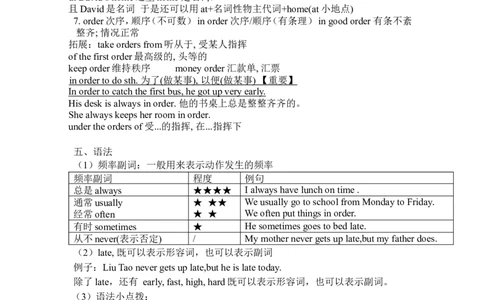 Unit2_赠送全套教学资源_译林牛津6下知识点梳理