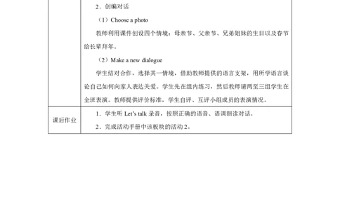 4Unit2PartBHowdoweexpressourfeelings_Unit2Expressingyourself（第四课时）_教学设计1_26春四年级上下册人教版_19同步教案课件_人教pep3_小学英语PEP单独教案（3-6年级上下册）_3-6下册_Unit2