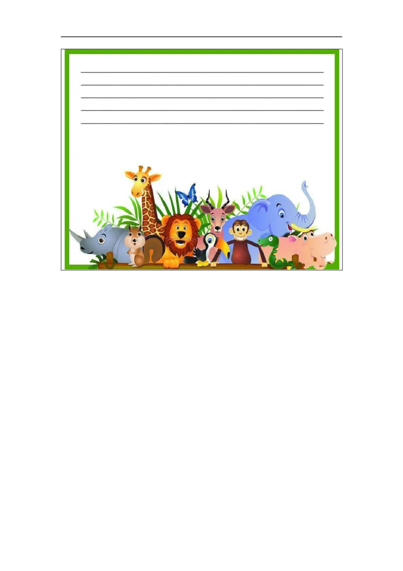 1012六年级英语(人教版)Unit+3+Animal+World+(第三课时)-4练习题_26春四年级上下册人教版_四上英语合集人教版PEP英语四年级上册新教材（教学视频+课件+动画+音频+练习+教案）_17练习资料