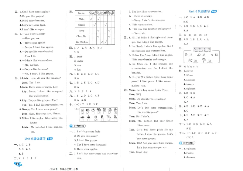 2024春五三全优卷3下英语（人教）_26春四年级上下册人教版_四上英语合集人教版PEP英语四年级上册新教材（教学视频+课件+动画+音频+练习+教案）_17练习资料_《53全优卷》