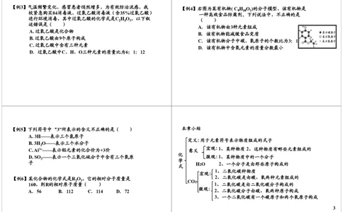 物质构成的奥秘-常用的化学符号知识精讲（化学式的书写及基本计算）_初中化学_01.人教版初中化学_02.初中化学教学视频_2.初中化学--教学视频--带讲义