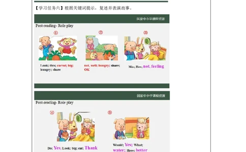 21Lesson7Whatwouldyoulike？(3)_国家课_学习任务单_26春四年级上下册人教版_四上英语合集人教版PEP英语四年级上册新教材（教学视频+课件+动画+音频+练习+教案）_17练习资料_《小学英语》