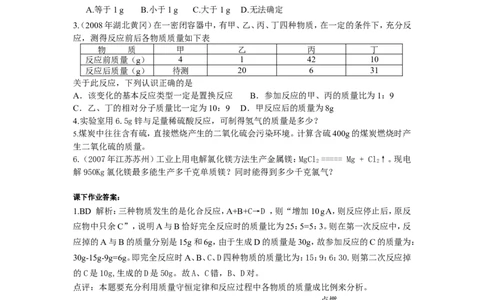 化学：人教版九年级53利用化学方程式的计算_初中化学_01.人教版初中化学_01.初中化学课件PPT--教案--试题_初中化学18年试卷_人教版九年级化学上册2018