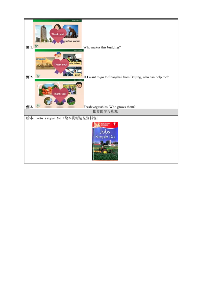 1130四年级英语(人教版)Unit+6+Jobs（第一课时）-3学习任务单_26春四年级上下册人教版_四上英语合集人教版PEP英语四年级上册新教材（教学视频+课件+动画+音频+练习+教案）