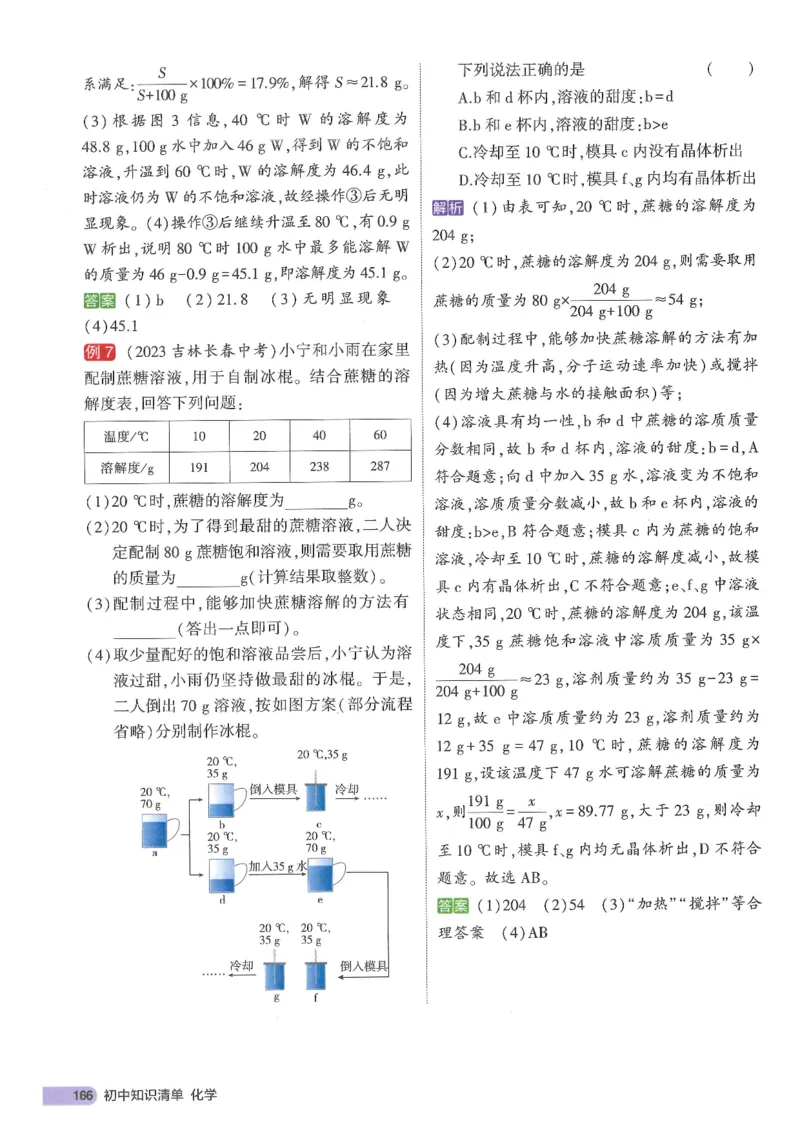 2025版53初中知识清单化学_初中全科《53初中知识清单》2025版