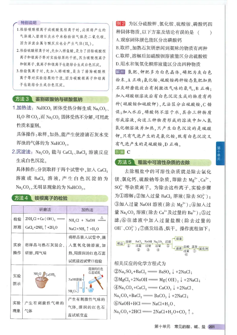 2025版53初中知识清单化学_初中全科《53初中知识清单》2025版