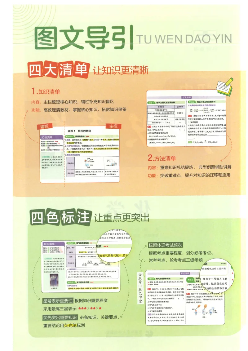 2025版53初中知识清单化学_初中全科《53初中知识清单》2025版