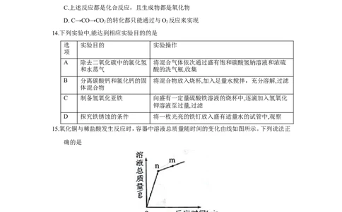 陕西省2018年中考化学试题（word版，含答案）_初中化学_01.人教版初中化学_06.初中化学中考真题