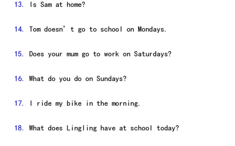 2025春新版三年级英语下册『重点句型』中英文对照_26春四年级上下册人教版_四上英语合集人教版PEP英语四年级上册新教材（教学视频+课件+动画+音频+练习+教案）_20知识点总结