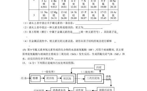 江苏省如皋市2013-2014学年九年级期中调研考试化学试题试卷_初中化学_01.人教版初中化学_01.初中化学课件PPT--教案--试题_初中化学全套_化学试题