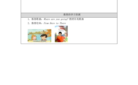 1104二年级英语（人教版）Unit+4+In+the+Community+（第三课时）-3学习任务单_26春四年级上下册人教版_17练习资料_小学英语（预习复习资料大礼包）_《小学英语》_学习任务单