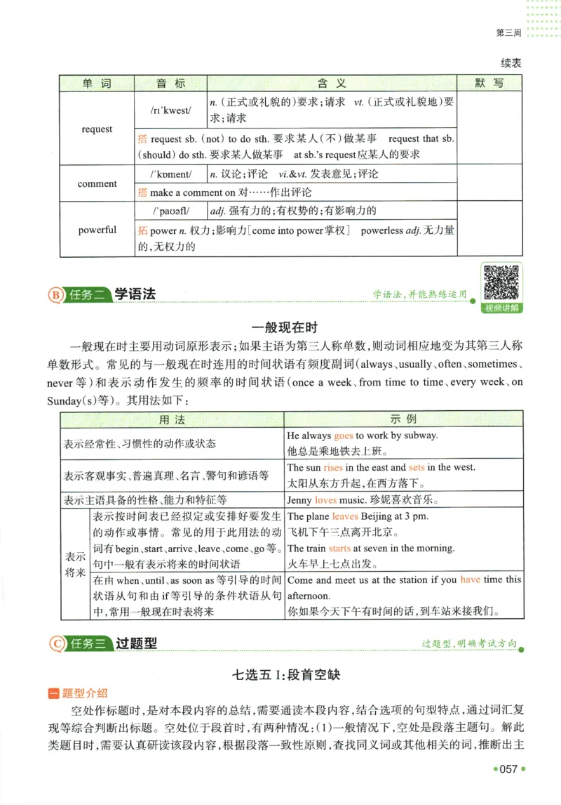 2025版《一本预备新高一》英语_一本预备新高一语数英物化生25年