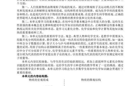 第三单元-物质构成的奥秘-教学设计_初中化学_01.人教版初中化学_01.初中化学课件PPT--教案--试题_初中化学&mdash;课件&mdash;教案&mdash;试题-推荐_9年级上课件教案试题_9年级上教案_第3单元
