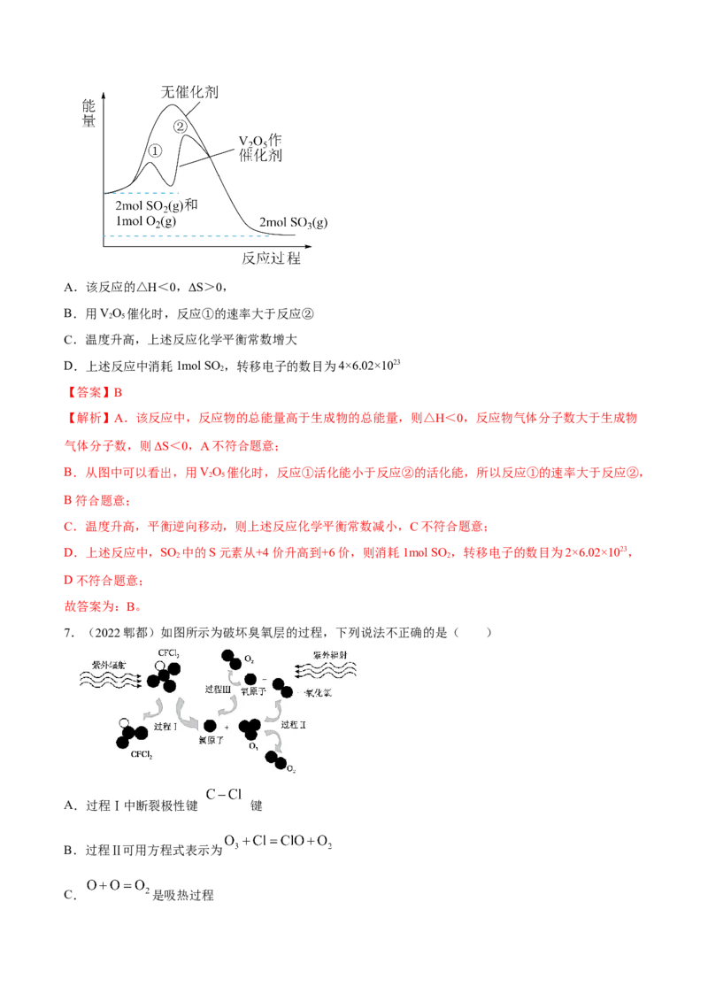 选择性必修一综合测试（提升）（解析版）_高化_595801221724高中化学新人教版选择性必修一二三电子版教案PPT课件高中试卷_选择性必修1册（人教版）_专项练习