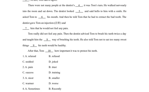 02.完形填空(原卷版)-2024年中考一轮复习英语语篇解读能力考查梳理与巩固_02中考总复习（2026版更新中）_03-英语-中考总复习_2024年中考复习资料_一轮复习