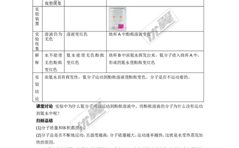 课题1分子和原子_初中化学_01.人教版初中化学_01.初中化学课件PPT--教案--试题_初中化学全套(课件--教案--配套)_18年初中化学9年级上_18秋九化上(RJ)--2.精品教案