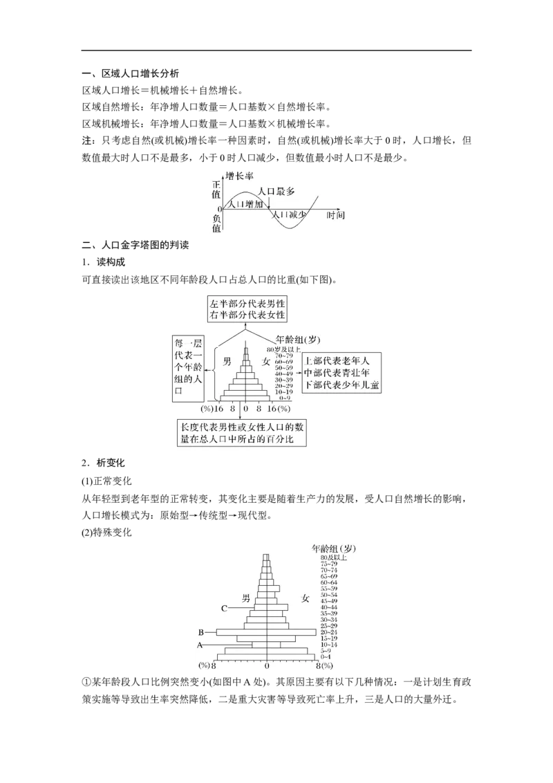 2023年高考地理一轮复习（全国版）必修2第1章课时37　人口的数量变化_9.2025地理总复习_赠品通用版（老高考）复习资料_一轮复习_2023年高考地理一轮复习讲义+课件（全国版）