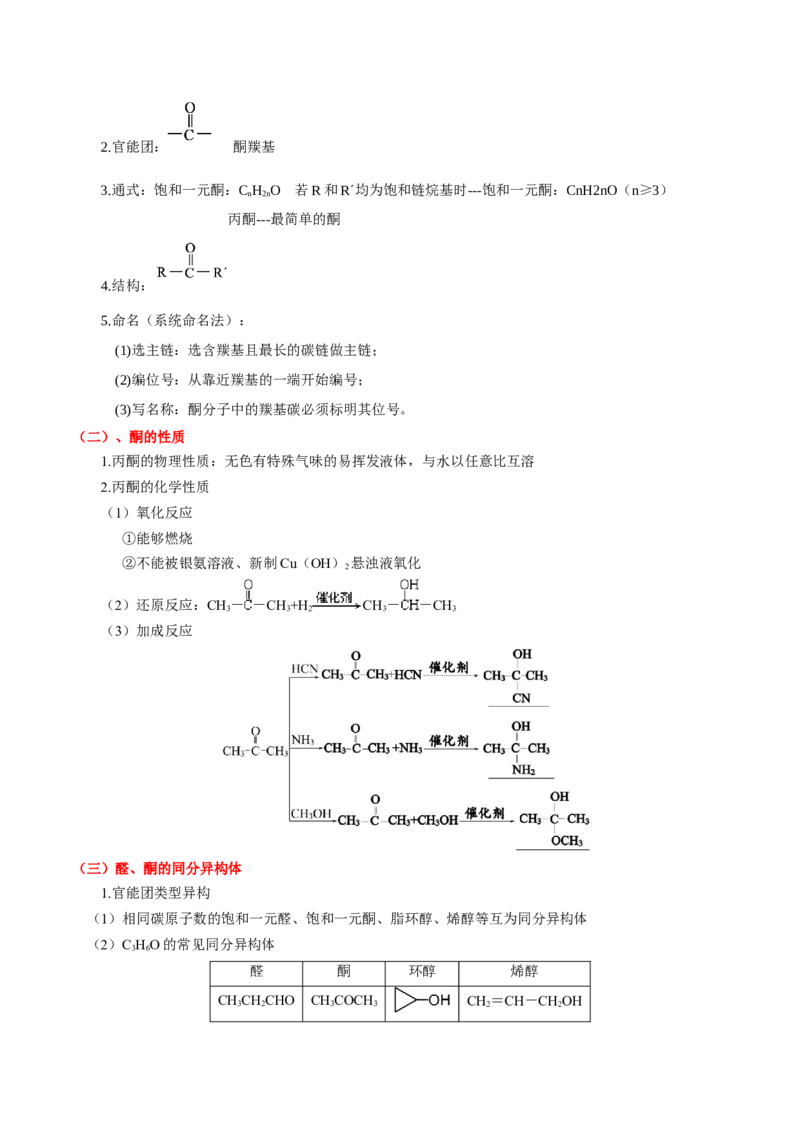 第三章烃的衍生物（单元知识清单）-（人教版2019选择性必修3）_高化_595801221724高中化学新人教版选择性必修一二三电子版教案PPT课件高中试卷_选择性必修3册（人教版）_知识清单