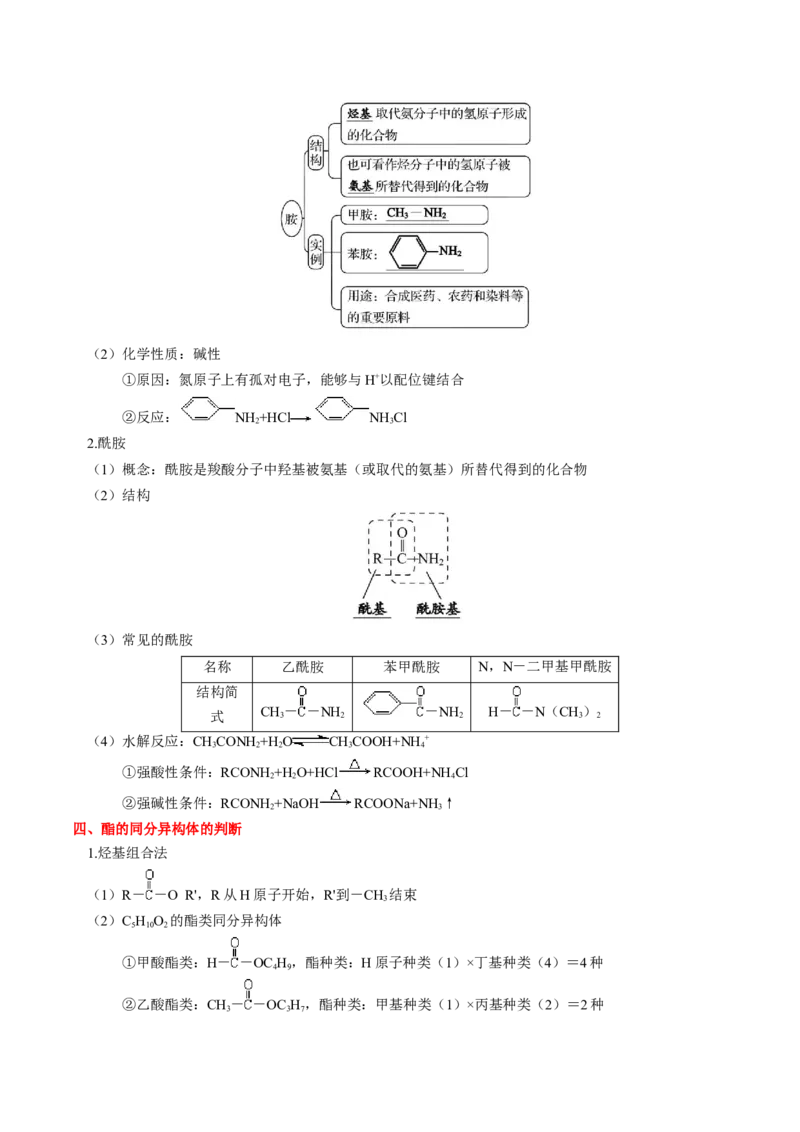 第三章烃的衍生物（单元知识清单）-（人教版2019选择性必修3）_高化_595801221724高中化学新人教版选择性必修一二三电子版教案PPT课件高中试卷_选择性必修3册（人教版）_知识清单