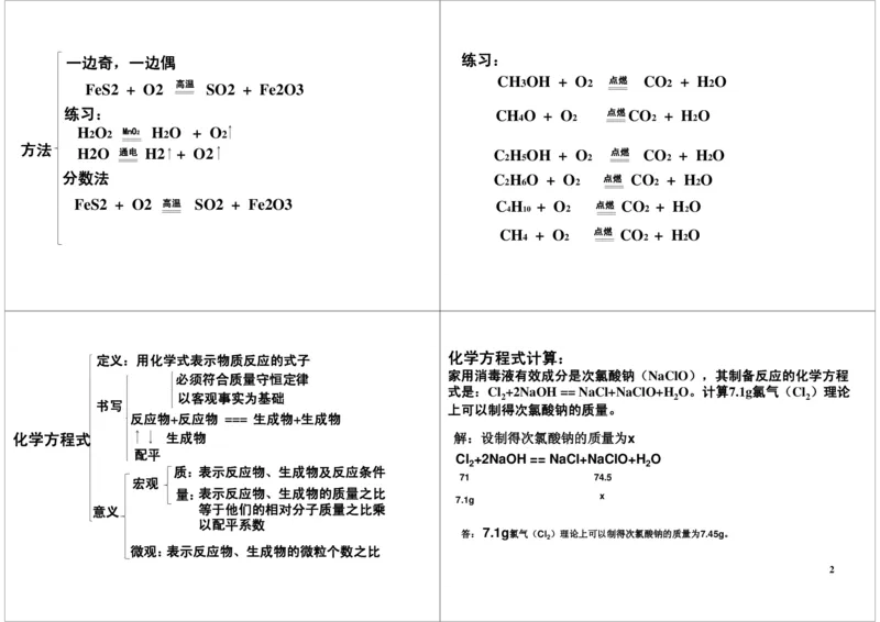 化学方程式_初中化学_01.人教版初中化学_03.初中化学专项视频_[7658]化学式及化学方程式计算重点突破_第3讲化学方程式