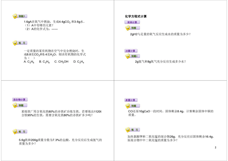 化学方程式计算_初中化学_01.人教版初中化学_03.初中化学专项视频_[7697]轻松搞定初中化学计算_第2讲化学方程式计算