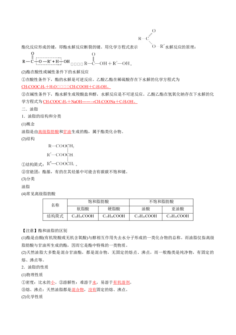第三章烃的衍生物速记清单-（人教版2019选择性必修3）（教师版）_高化_595801221724高中化学新人教版选择性必修一二三电子版教案PPT课件高中试卷_选择性必修3册（人教版）_知识清单