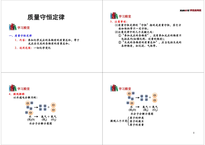 质量守恒定律-讲义_初中化学_01.人教版初中化学_02.初中化学教学视频_2.初中化学--教学视频--带讲义_初三化学年卡55讲_[9998]初三上学期化学拓展提高（秋季）15江成