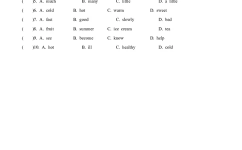 Unit3Ahealthydiet第3课时分层作业-英语六年级下册（译林版三起）_分层作业_2024版