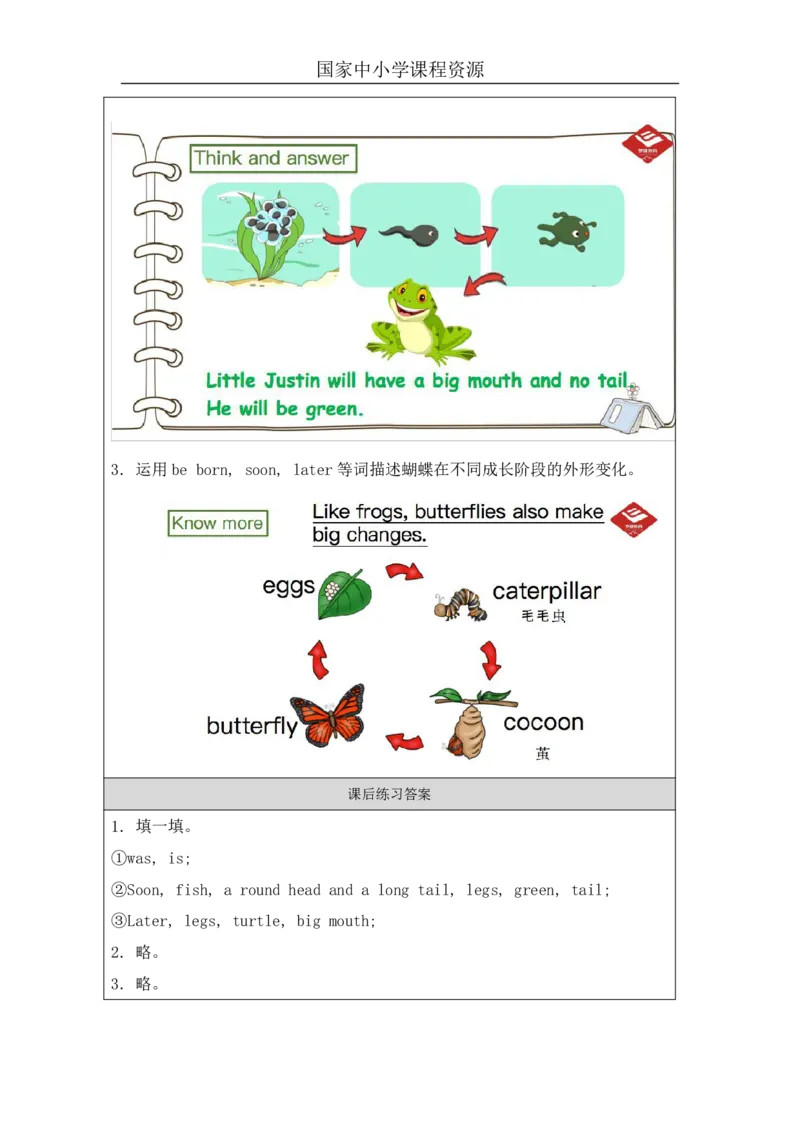 2Unit1Period2_课后练习_26春四年级上下册人教版_四上英语合集人教版PEP英语四年级上册新教材（教学视频+课件+动画+音频+练习+教案）_17练习资料_小学英语（预习复习资料大礼包）_193