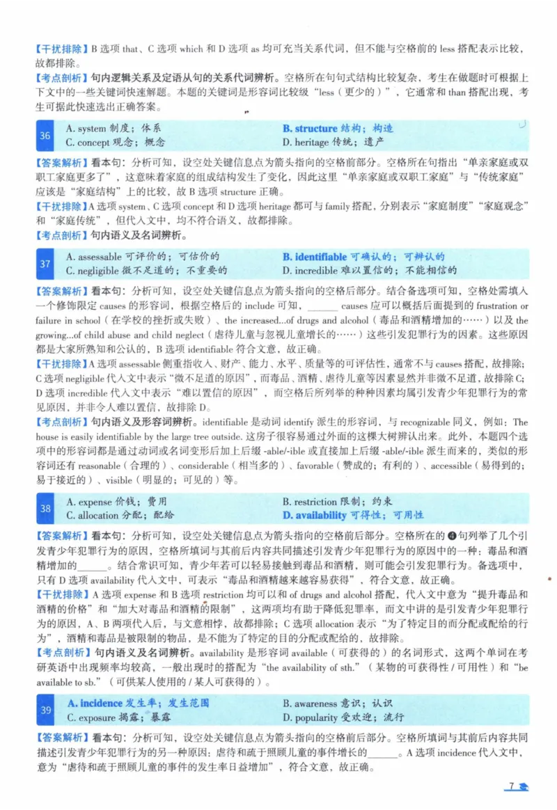 2004年真题逐题细解_41考研英语一二历年真题解析_英语一_解析册+逐词逐句册