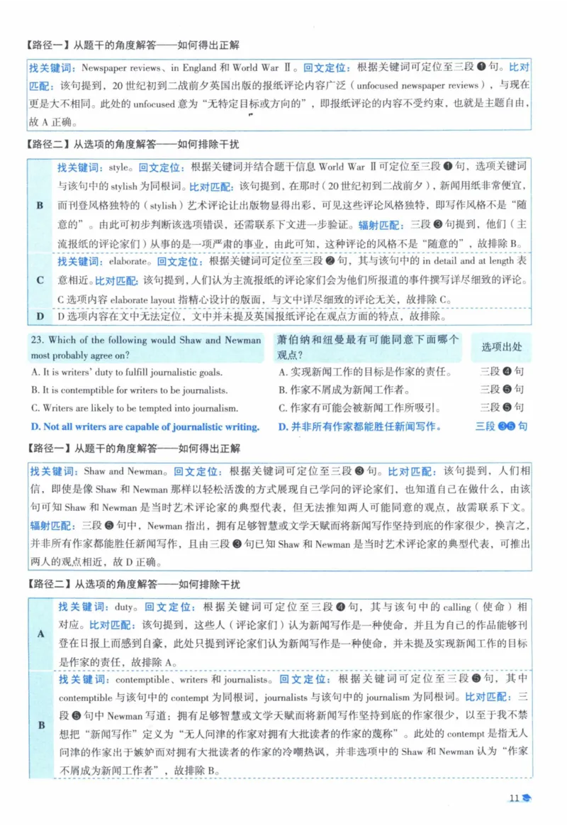 2010年真题逐题细解_41考研英语一二历年真题解析_英语一_解析册+逐词逐句册