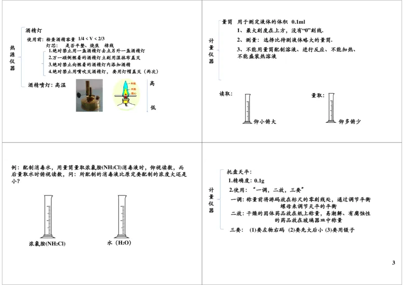 化学实验基础（常见的化学实验仪器和基本实验操作_初中化学_01.人教版初中化学_03.初中化学专项视频_[9999]2013学年秋季初三化学满分冲刺班15讲陈潭飞