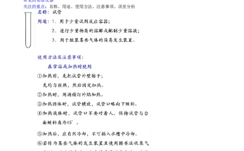 第2讲走进化学世界&mdash;常见的实验仪器_初中化学_01.人教版初中化学_02.初中化学教学视频_2.初中化学--教学视频--带讲义_初三化学年卡55讲_[9157]初三新生化学暑假班（预习领先班）