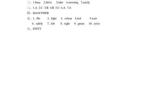 Unit4&nbsp;&nbsp;第4课时（分层作业）Checkouttime&Tickingtime-（译林版三起）_同步练习