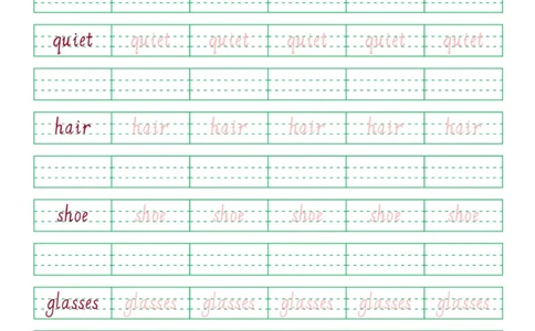 03.PEP小学英语四年级上册第三单元_26春四年级上下册人教版_四上英语合集人教版PEP英语四年级上册新教材（教学视频+课件+动画+音频+练习+教案）_17练习资料_《英语字帖》_3-6上册