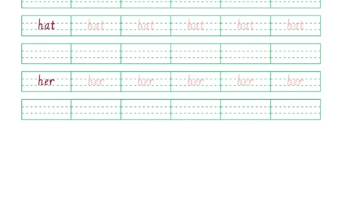 03.PEP小学英语四年级上册第三单元_26春四年级上下册人教版_四上英语合集人教版PEP英语四年级上册新教材（教学视频+课件+动画+音频+练习+教案）_17练习资料_《英语字帖》_3-6上册