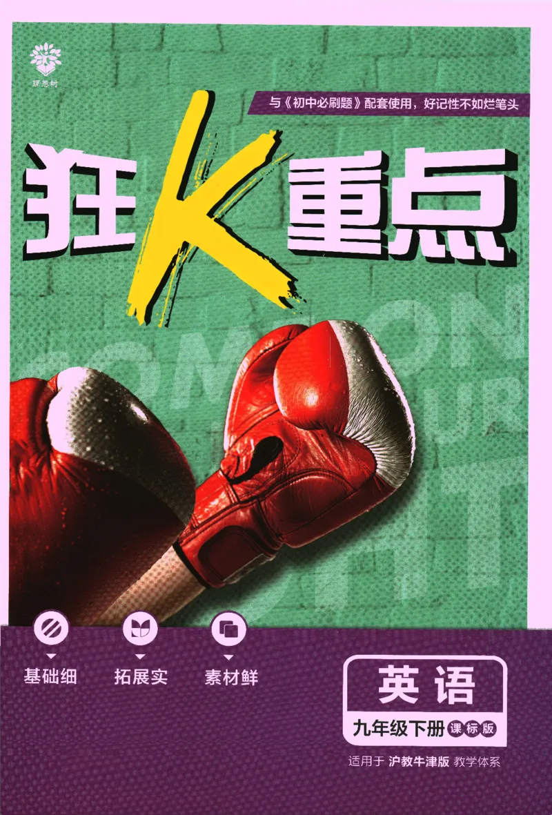 2024版《初中必刷题》英语9下（HN）-狂K重点_2026沪教牛津版英语_032(1).24-9下英语沪教牛津版