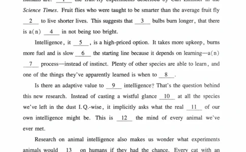 2009年真题及答案速查_41考研英语一二历年真题解析_英语一_真题册+答案速查