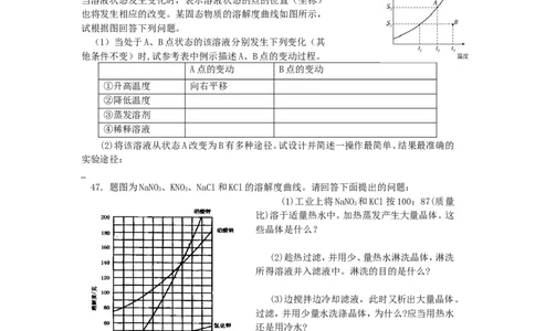 精选练习2&mdash;&mdash;基本概念和基本理论_初中化学_01.人教版初中化学_01.初中化学课件PPT--教案--试题_初中化学全套_化学试题_黄冈中学2010年理科实验班招生考试-蔡河中学冲刺精选练习
