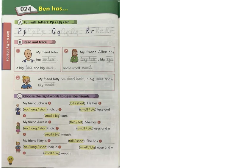 1英语~写霸_26春四年级上下册人教版_四上英语合集人教版PEP英语四年级上册新教材（教学视频+课件+动画+音频+练习+教案）_17练习资料_小学英语（预习复习资料大礼包）