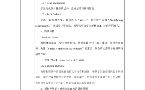 4Unit2PartBHowdoweexpressourfeelings_Unit2Expressingyourself（第六课时）_教学设计3_26春四年级上下册人教版_19同步教案课件_人教pep3_小学英语PEP单独教案（3-6年级上下册）_3-6下册_Unit2