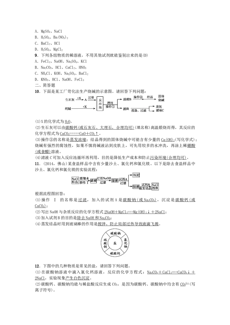 第7讲　盐、化学肥料_初中化学_01.人教版初中化学_10.初中化学知识点_初中最全化学知识点归纳总结