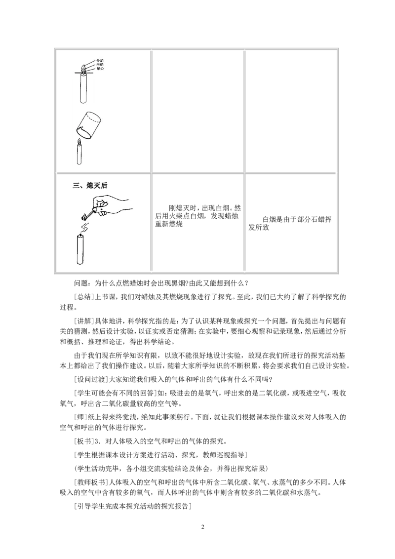 第1单元课题2化学是一门以实验为基础的科学(第2课时)_初中化学_01.人教版初中化学_01.初中化学课件PPT--教案--试题_初中化学全套_化学教案_化学：人教版九年级全册优秀教案(56份)
