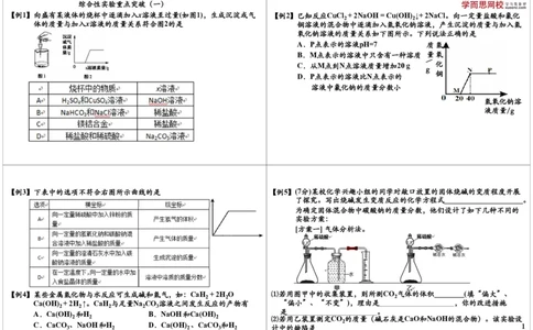 综合性实验重点突破（一）_初中化学_01.人教版初中化学_03.初中化学专项视频_8838中考化学酸碱盐综合性试题突破[5讲-陈潭飞]_酸碱盐综合性试题突破[8838]