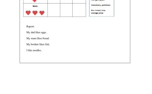 10Unit5IlikenoodlesLesson2_国家课_课后练习_26春四年级上下册人教版_四上英语合集人教版PEP英语四年级上册新教材（教学视频+课件+动画+音频+练习+教案）_17练习资料_《小学英语》